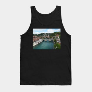 The River Aare, Bern, Switzerland Tank Top